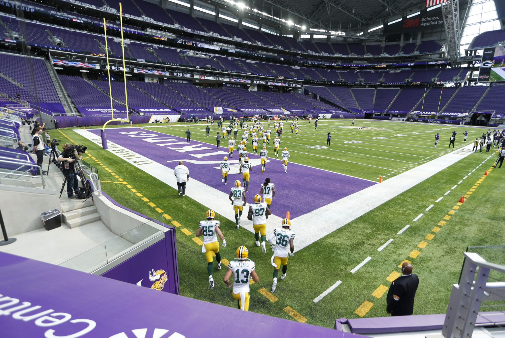 Packers 43, Vikings 34
